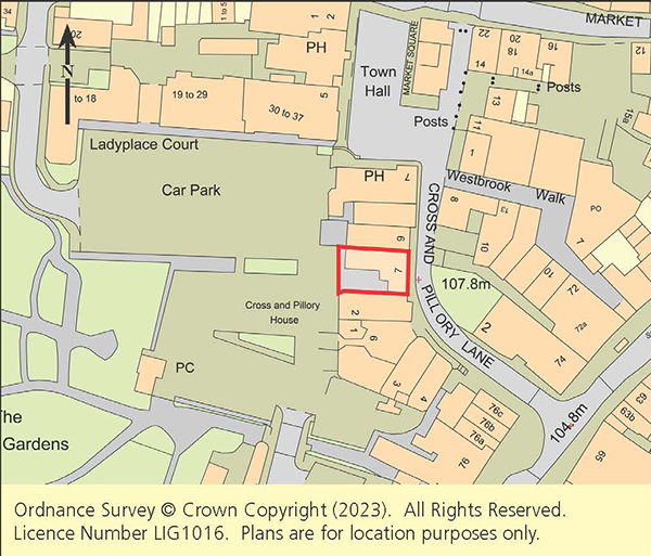 Lot: 75 - FREEHOLD TOWN CENTRE OFFICE BUILDING WITH POTENTIAL AND PARKING - 